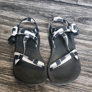 Chaco Black and White Women's Sandals